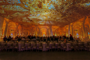 Mariage mapping vidéo son et lumière