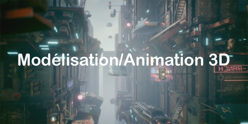 Modélisation_Animation 3D Portfolio animation modélisation