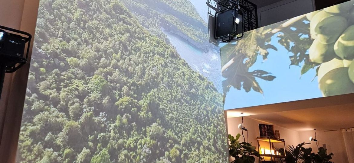 Projection intérieur mapping